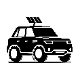 Black car vector Icon Design