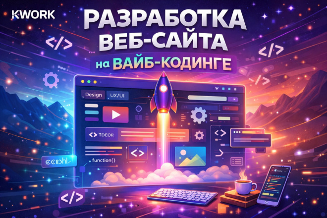 Разработка веб-сайта на Вайб-кодинге