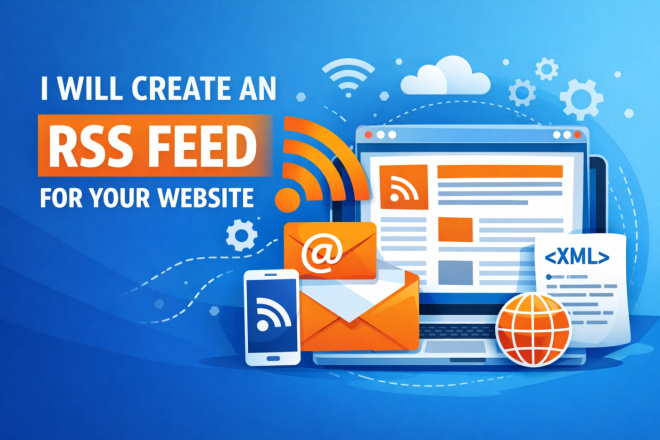 create rss feed for website